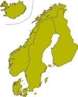 Scandinavia Map Clip Art Vector N2