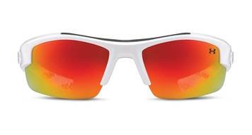 white glasses with orange glasses