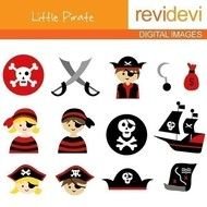 Little Pirate Clip Art