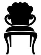 Chair as a picture for a clipart