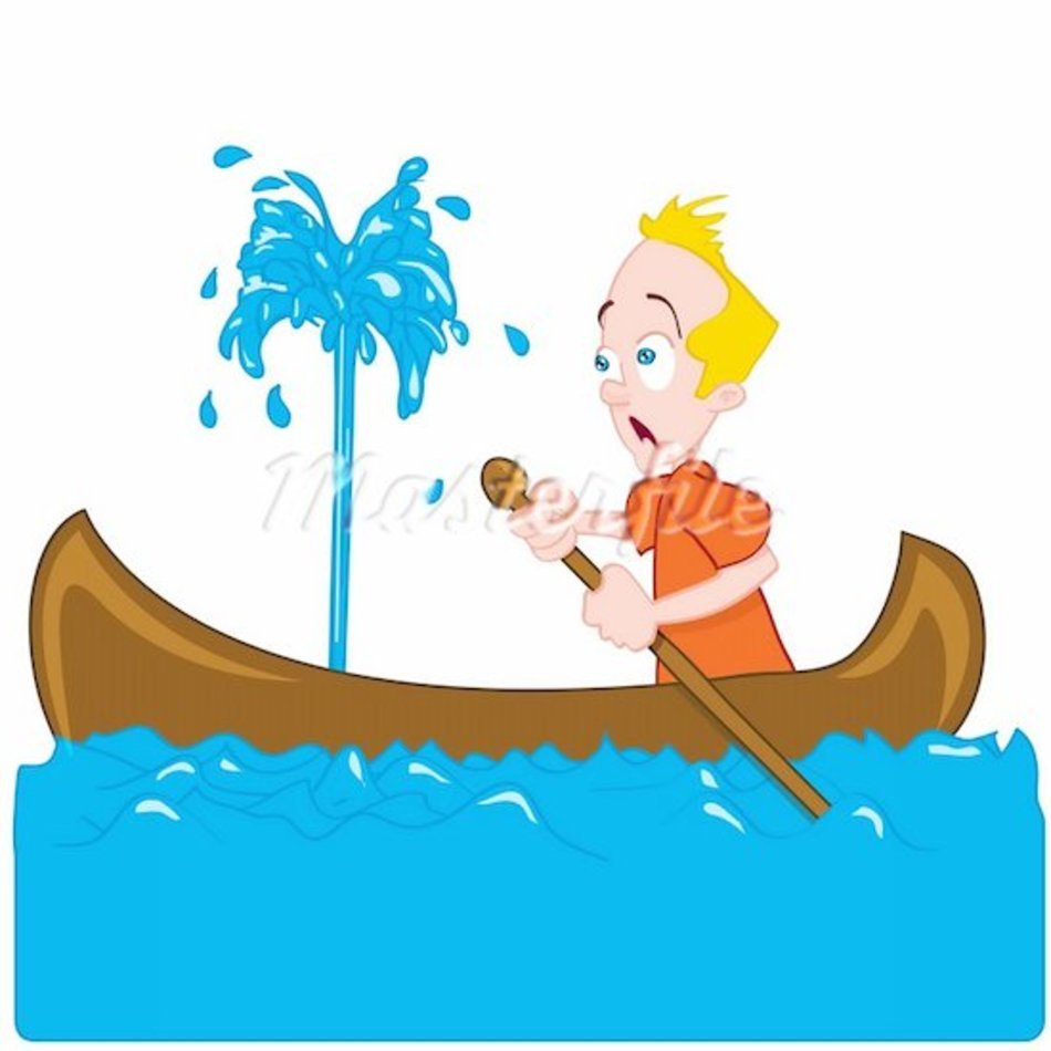 Cartoon Row Boat N6