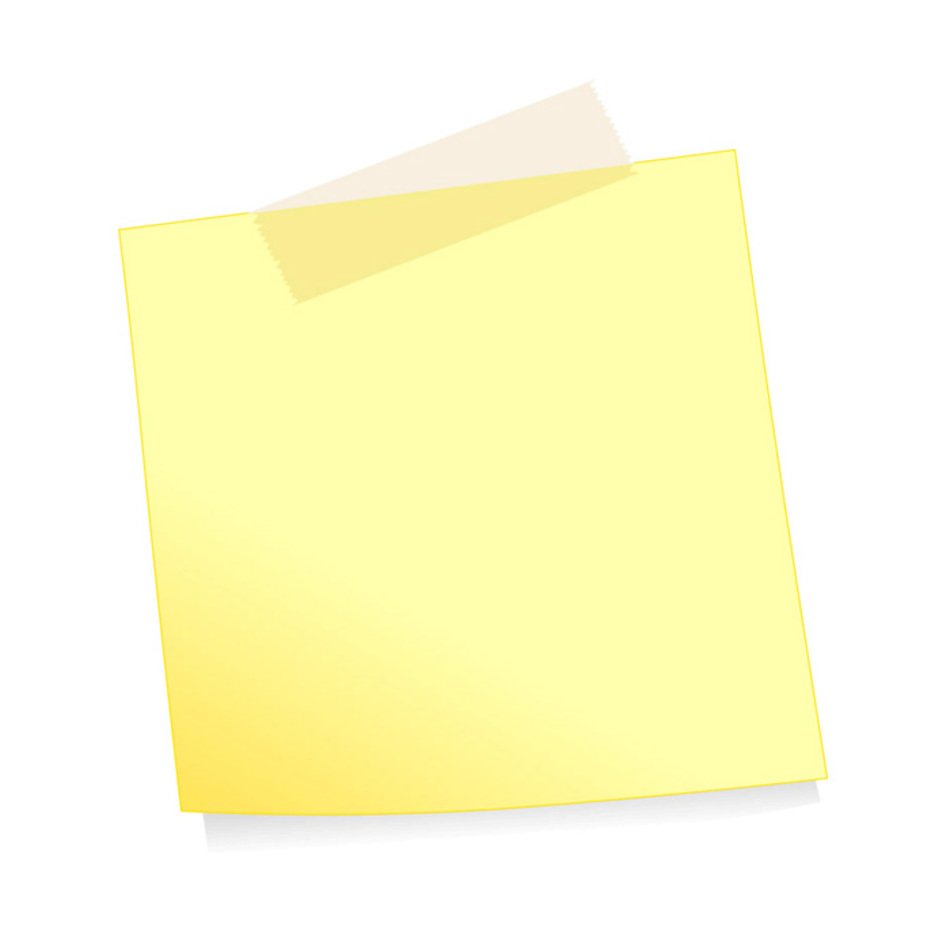 Post It Note VECTOR N2