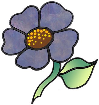 Single Flower Clip Art N10
