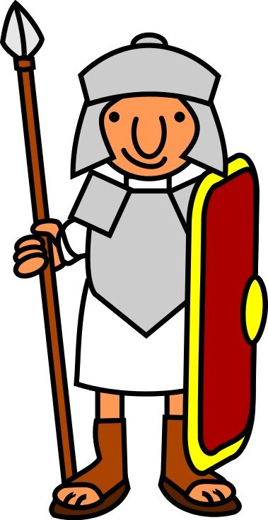 Roman Soldier Clip Art N43