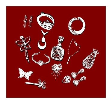 Jewelry Clip Art N41