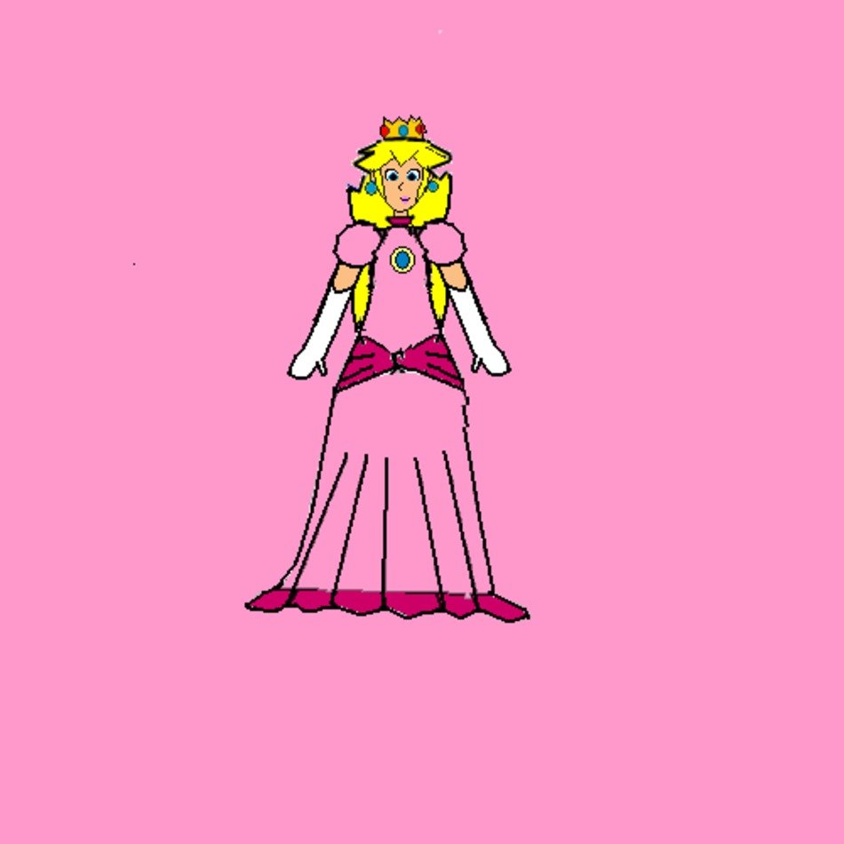 Princess Toadstool Super Mario World