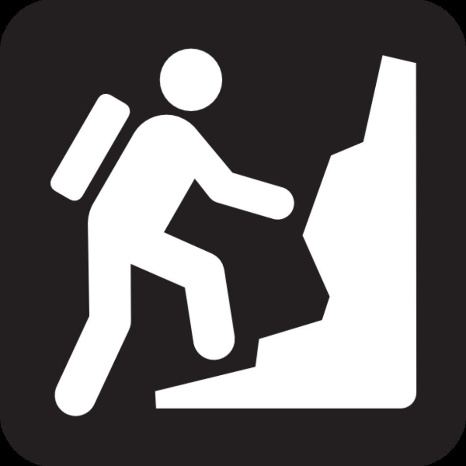 Mountain Climbing Clip Art N45