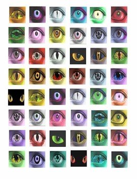 Evil Eyes Clip Art N27