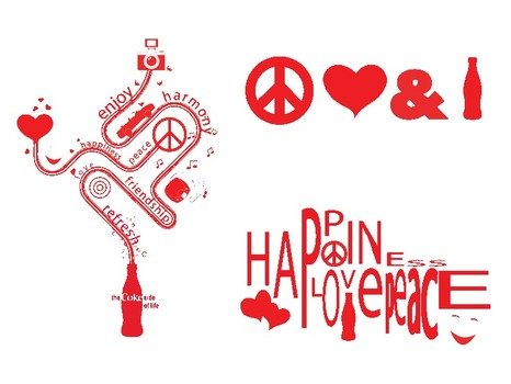 Coke Side Of Life Graphics For Licensed Merchandise Created