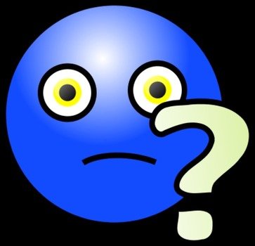 Question Face Clip Art N15
