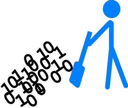 Countruction Working Binary Clip Art