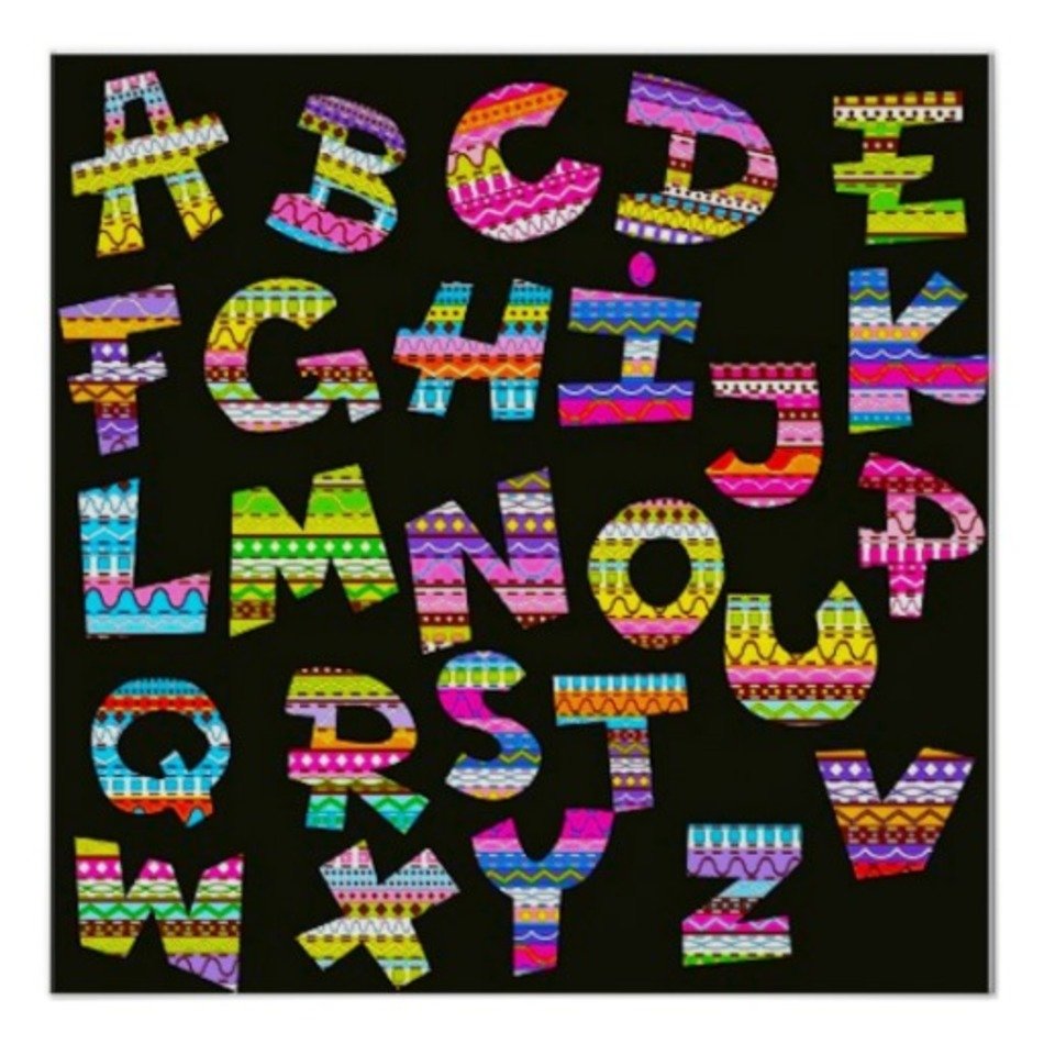 Cool Letter Designs Alphabet