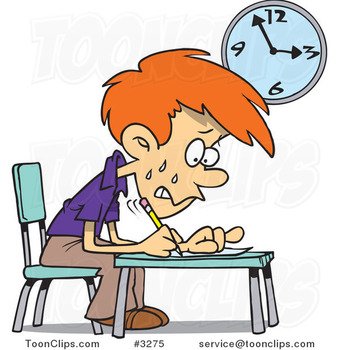 Test Taking Clip Art Animated