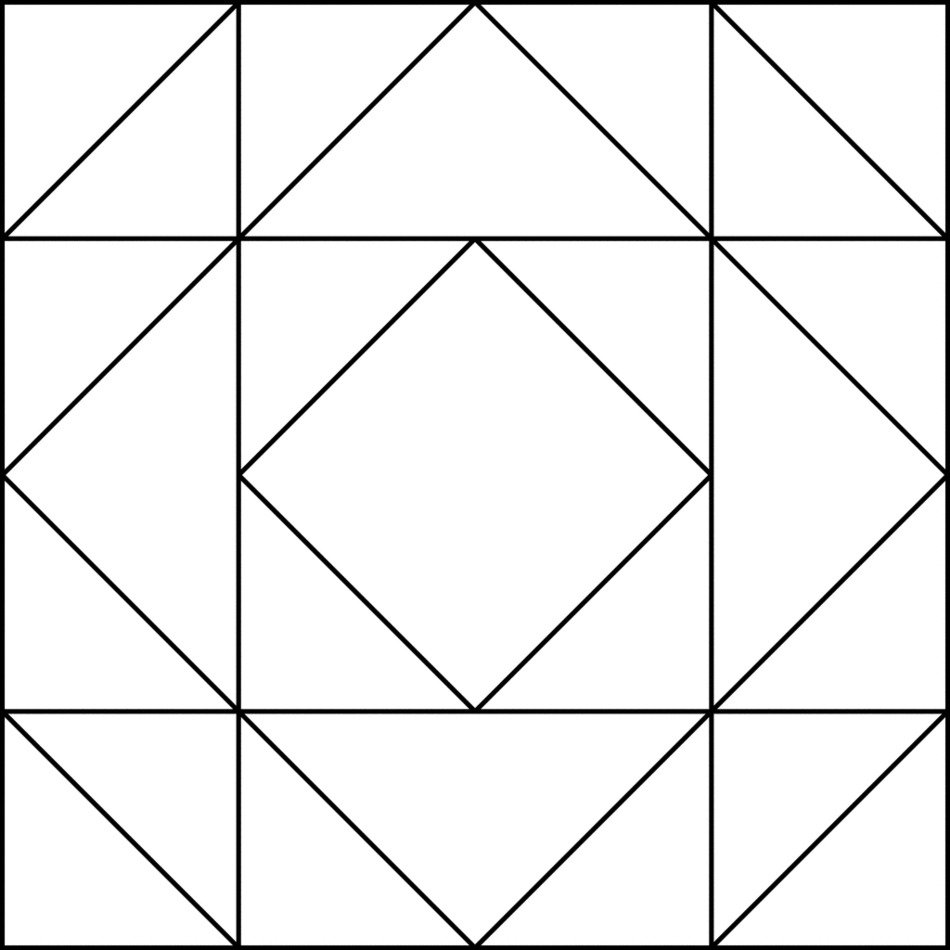Quilt Coloring Pages