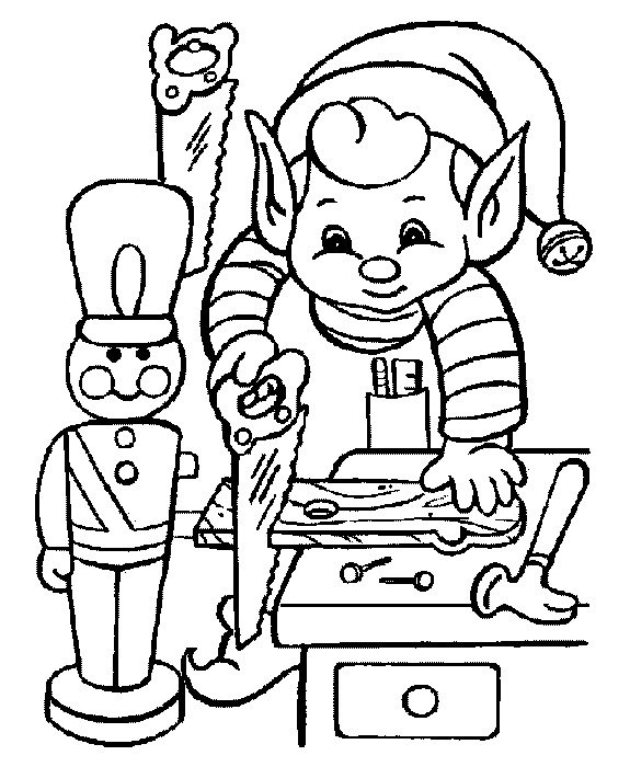Free Printable Christmas Coloring Pages N9