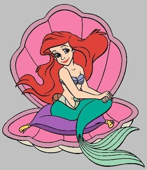 Little Mermaid Characters Clip Art N2