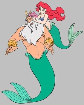 King Triton And Ursula