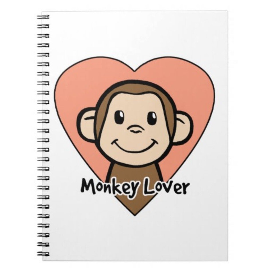 Monkey Love Clip Art N2