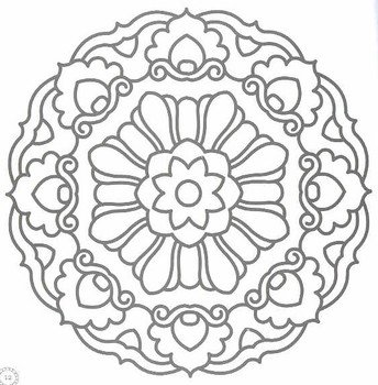 Free Printable Mandala Coloring Pages Kids