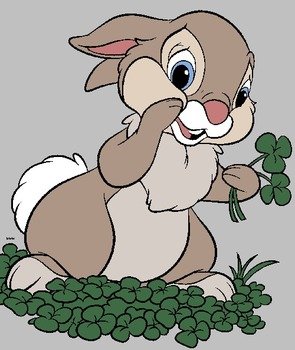 Thumper Bunny Clip Art N2