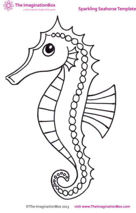 Seahorse Template N2