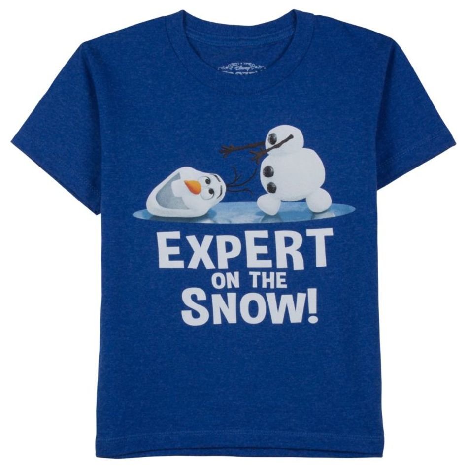 Beautiful t-shirt with Frozen Olaf clipart