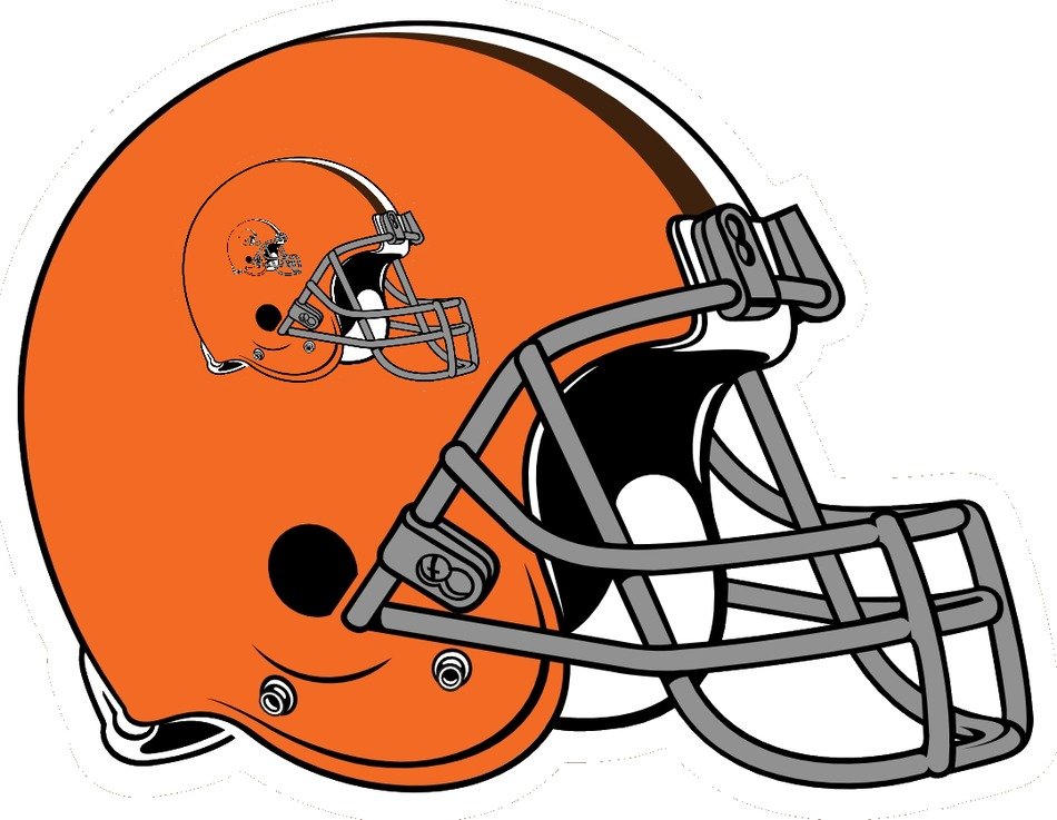 Clip art of Cleveland Browns Helmet Logo