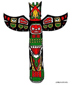 Northwest Native American Totem Poles N3