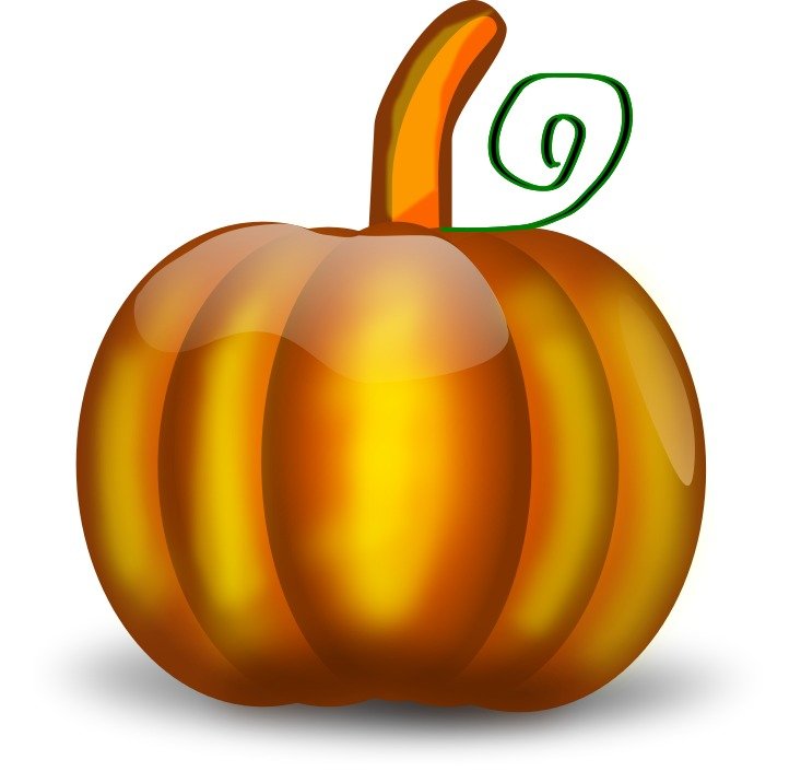 Thanksgiving Pumpkin Clip Art N12