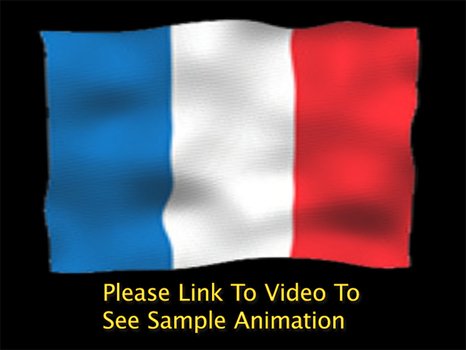 Animated France Flag