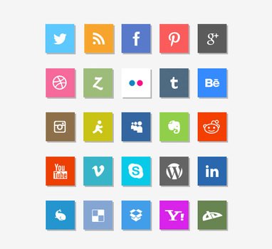 Social Media Icons N5