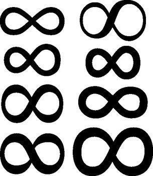 Infinity Symbol Clip Art N34