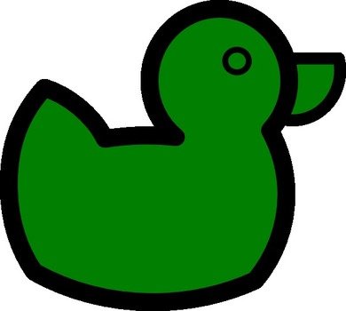Red Duck Clip Art N2
