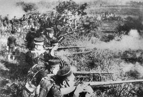 Sino Japanese War old photo