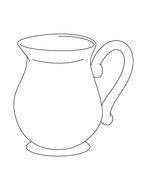 Jug Coloring Page N3