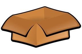 Open Box Clip Art N31