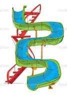 Cartoon Slide Water Park N2
