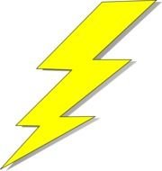 Lightning Bolt Clip Art N165