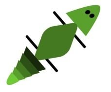 graphic drawing of a lizard