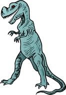 Nickelodeon Cartoon Dinosaur darwing