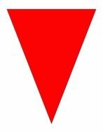 Pennant Flag Banner drawing
