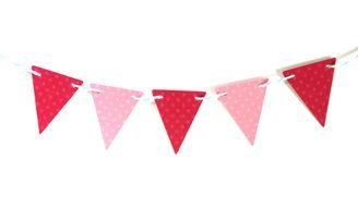 Triangle Banner Flags Clip Art N4