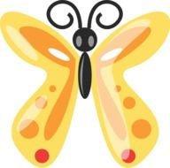 Butterfly Valentine Clip Art N5