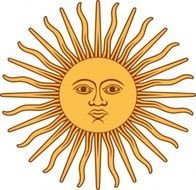 Argentina Flag Sun N8