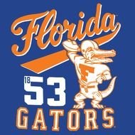 Florida Gators Girl logo drawing