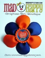 UF Ribbon Flower Choose Bottlecap Image