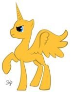 MLP Male Alicorn Base drawing