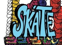 Roller Skating Clip Art N38