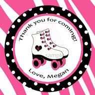Roller Skate Birthday Clip Art N2