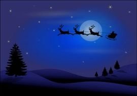 Santa Christmas Cards N2